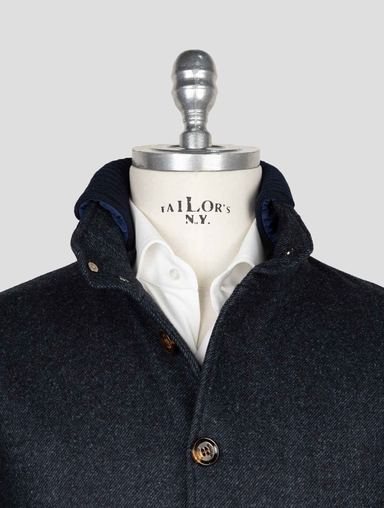 Темно-серое пальто Kired из натуральной шерсти