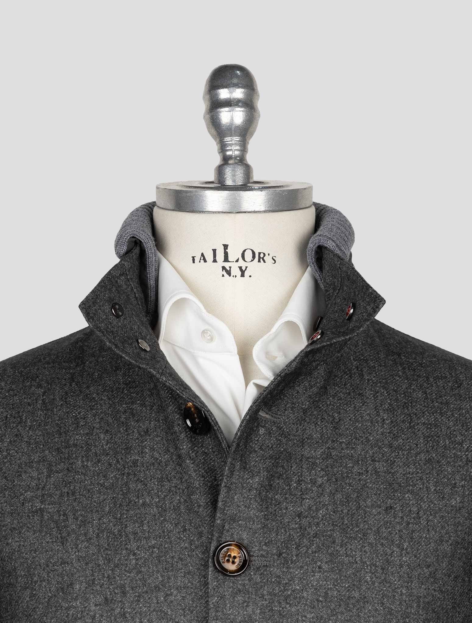 Серое шерстяное пальто Kired Pl