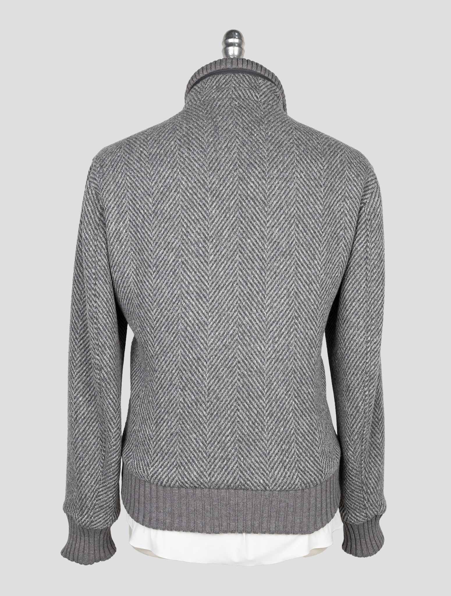 Серое пальто Kired из шерсти альпаки