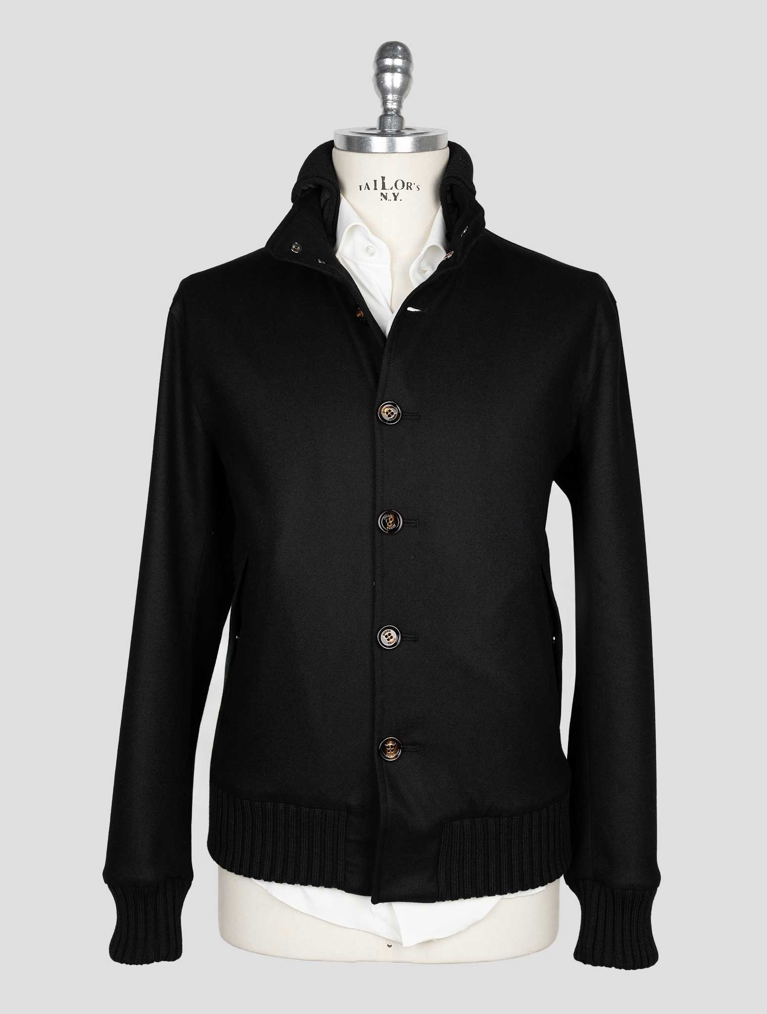 Черное кашемировое пальто Kired Pa Ea