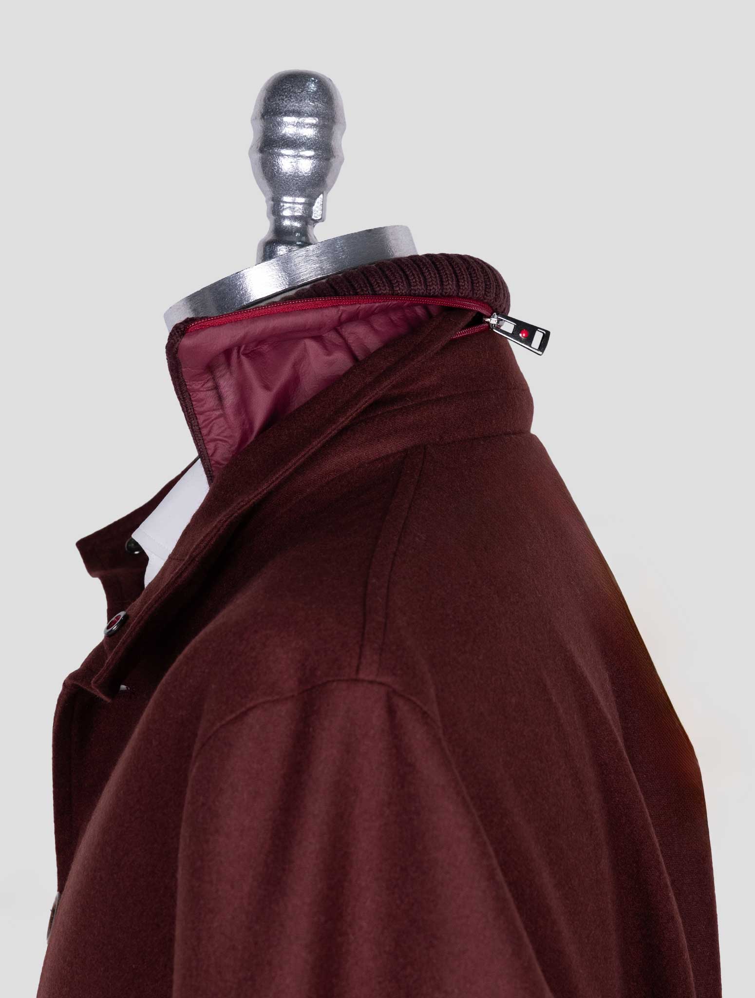 Бордовое кашемировое пальто Kired Pa Ea