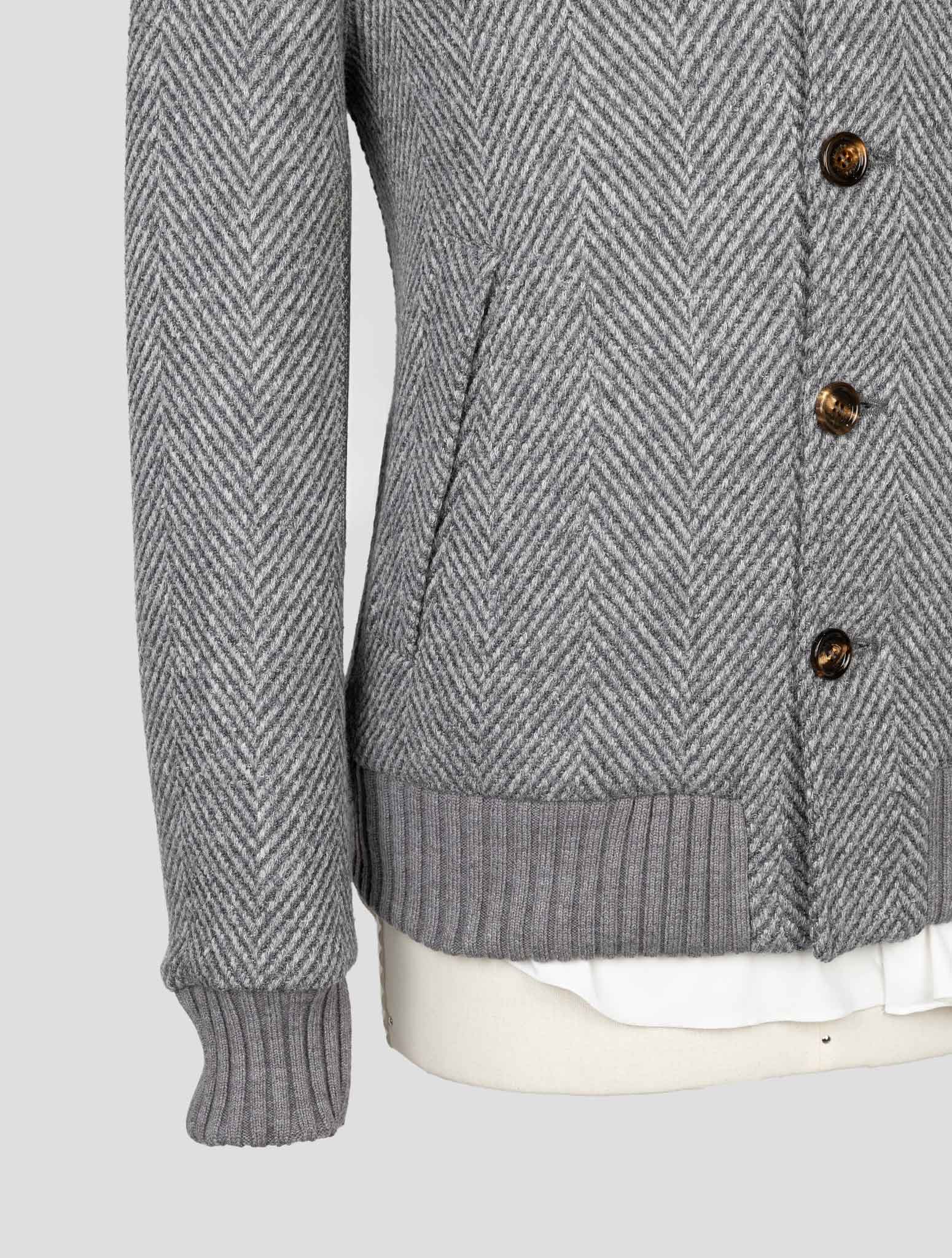 Серое пальто Kired из шерсти альпаки