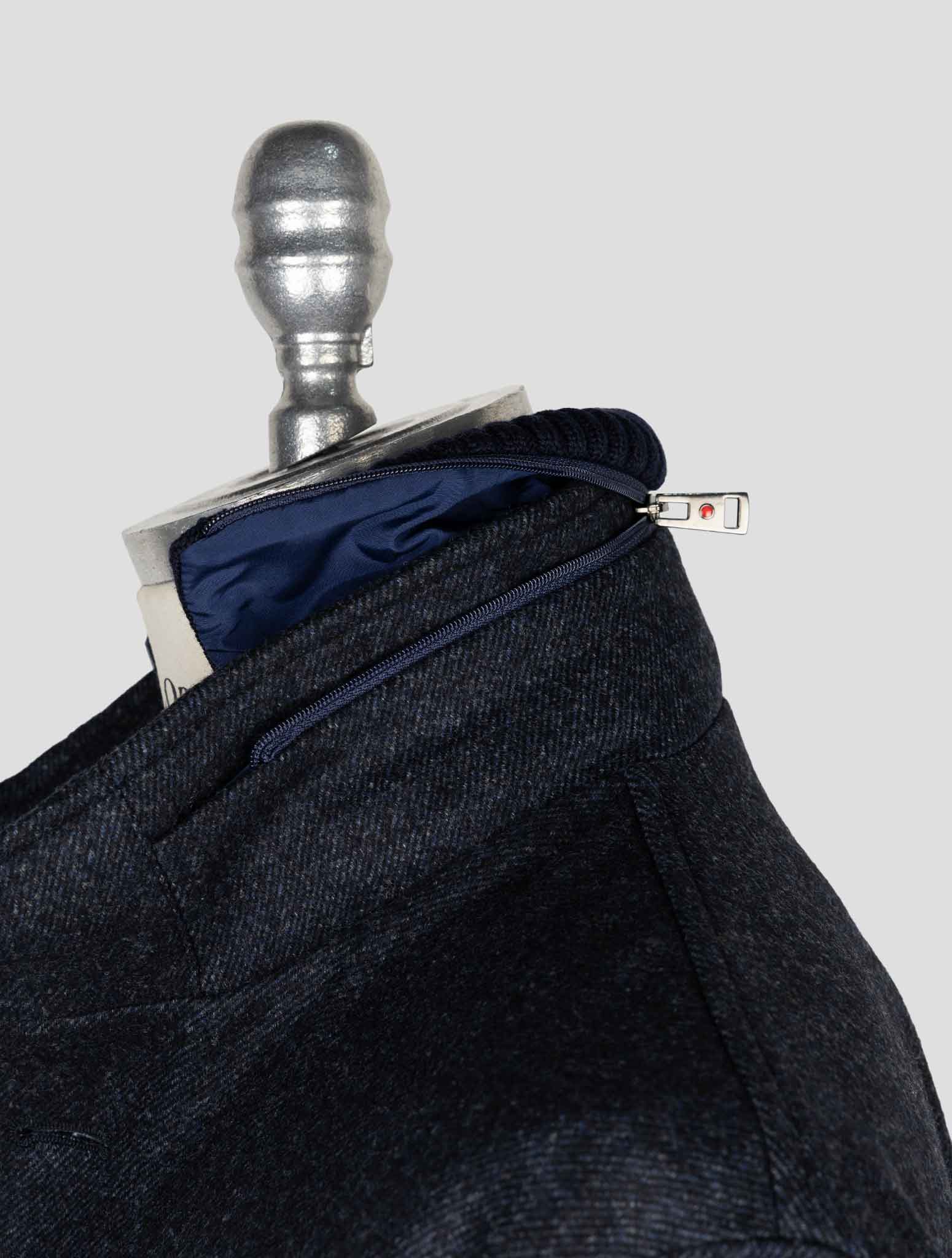 Темно-серое пальто Kired из натуральной шерсти