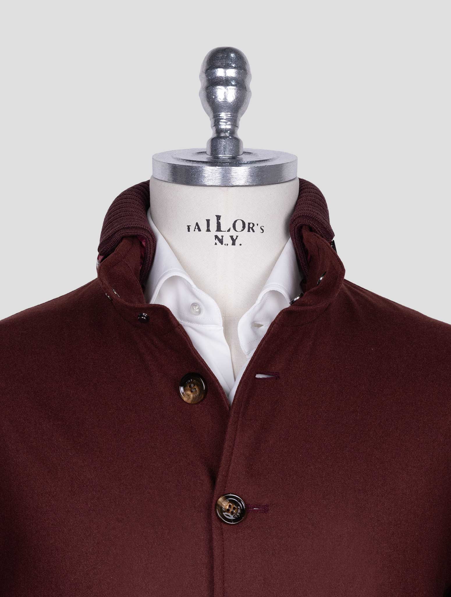 Бордовое кашемировое пальто Kired Pa Ea