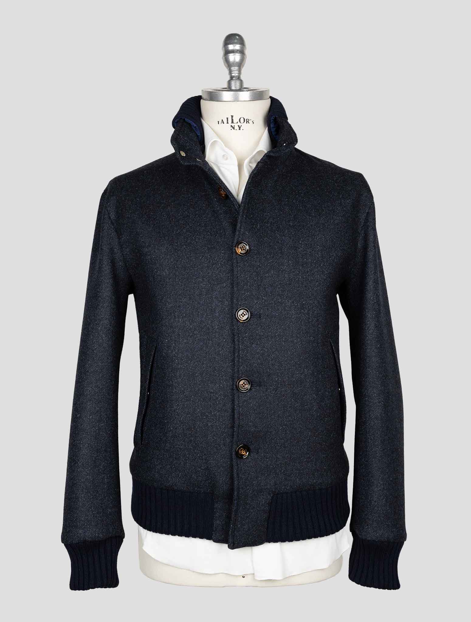 Темно-серое пальто Kired из натуральной шерсти