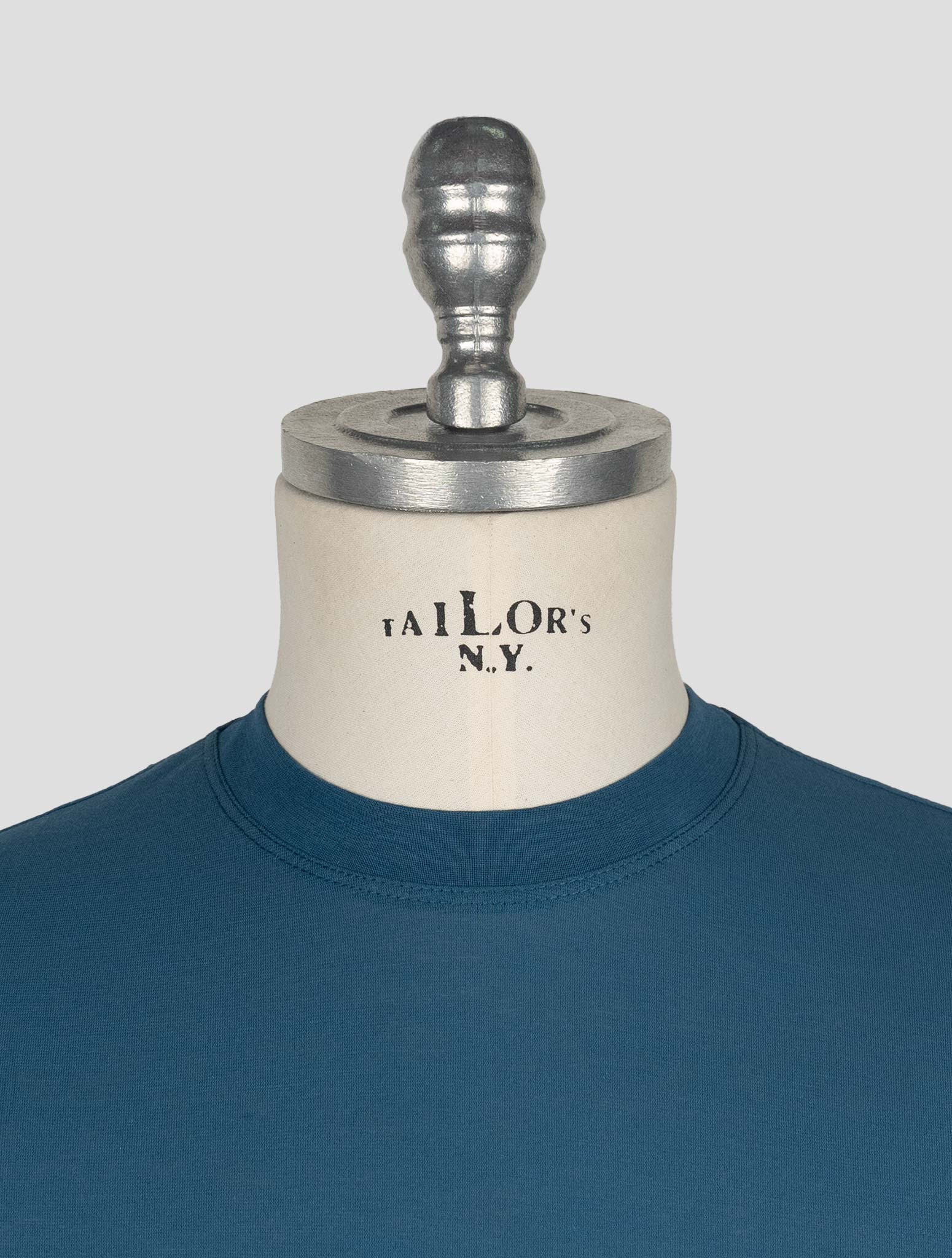 Синяя хлопковая футболка Kired