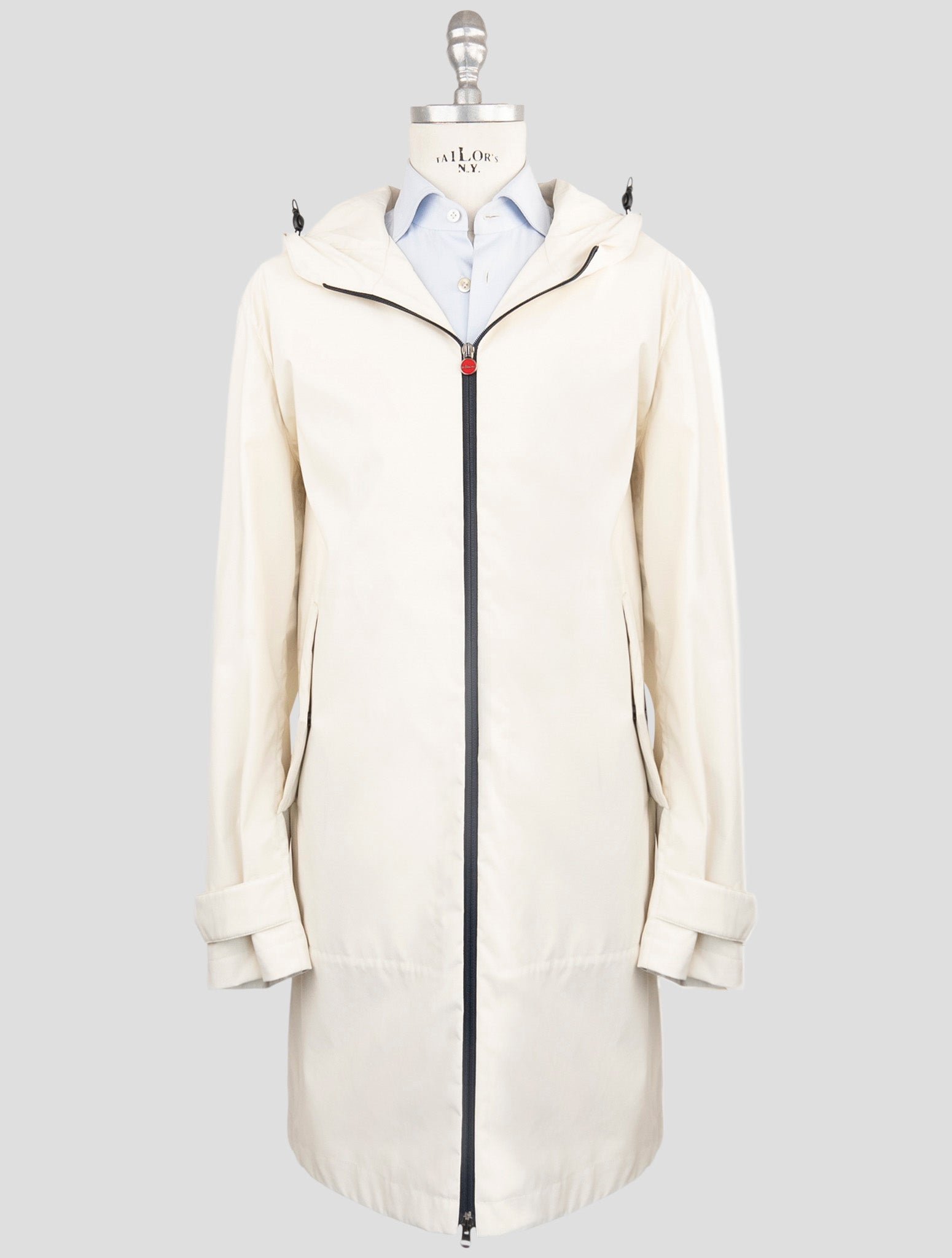 Двустороннее бежевое пальто Kiton - итальянская ручная работа PA/PL Luxury