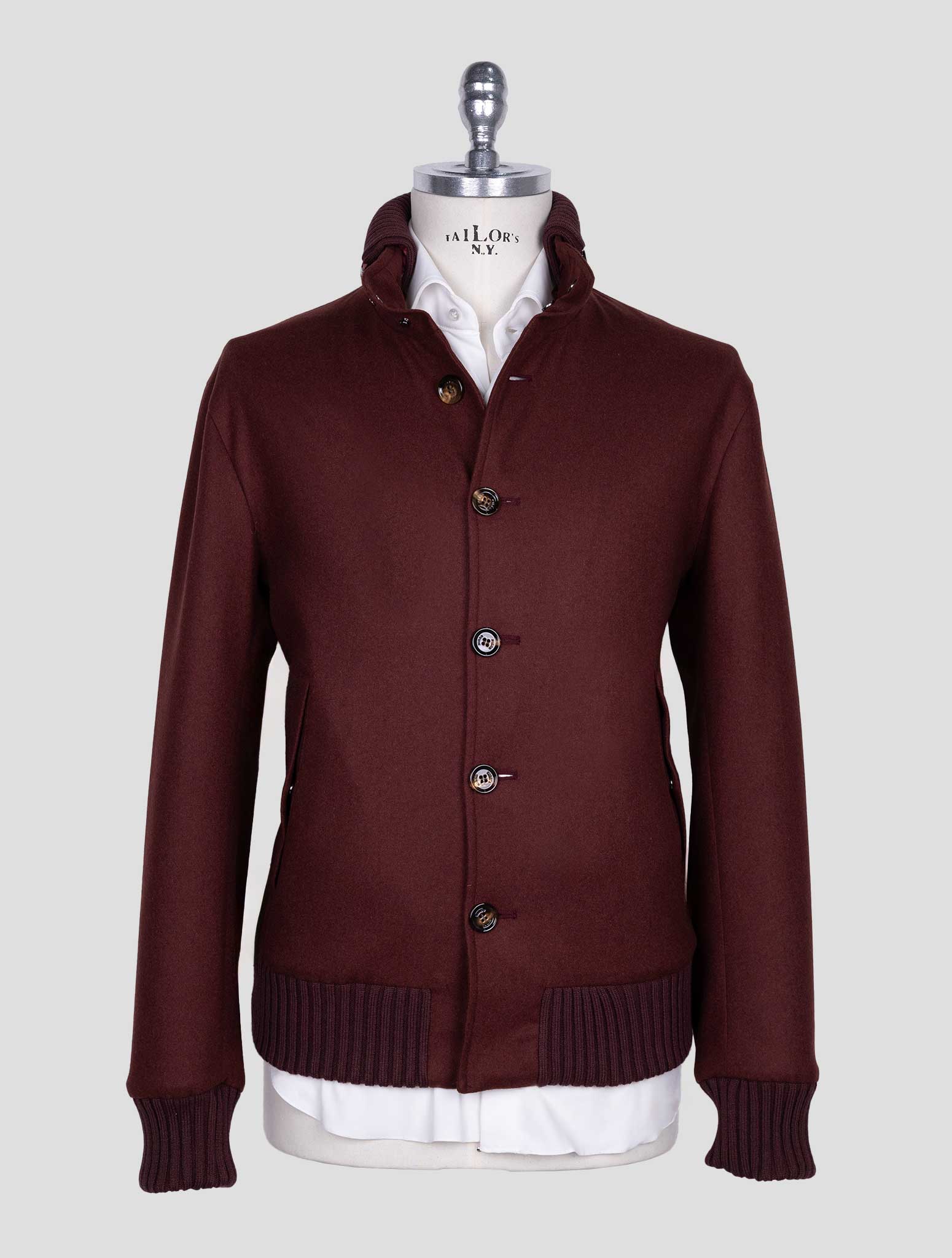 Бордовое кашемировое пальто Kired Pa Ea