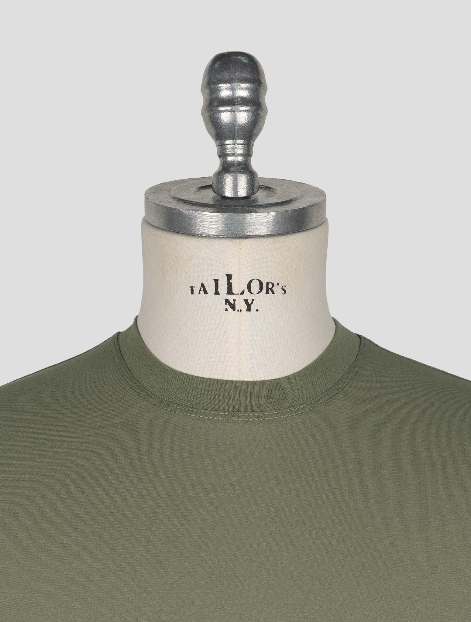 Зеленая хлопковая футболка Kired