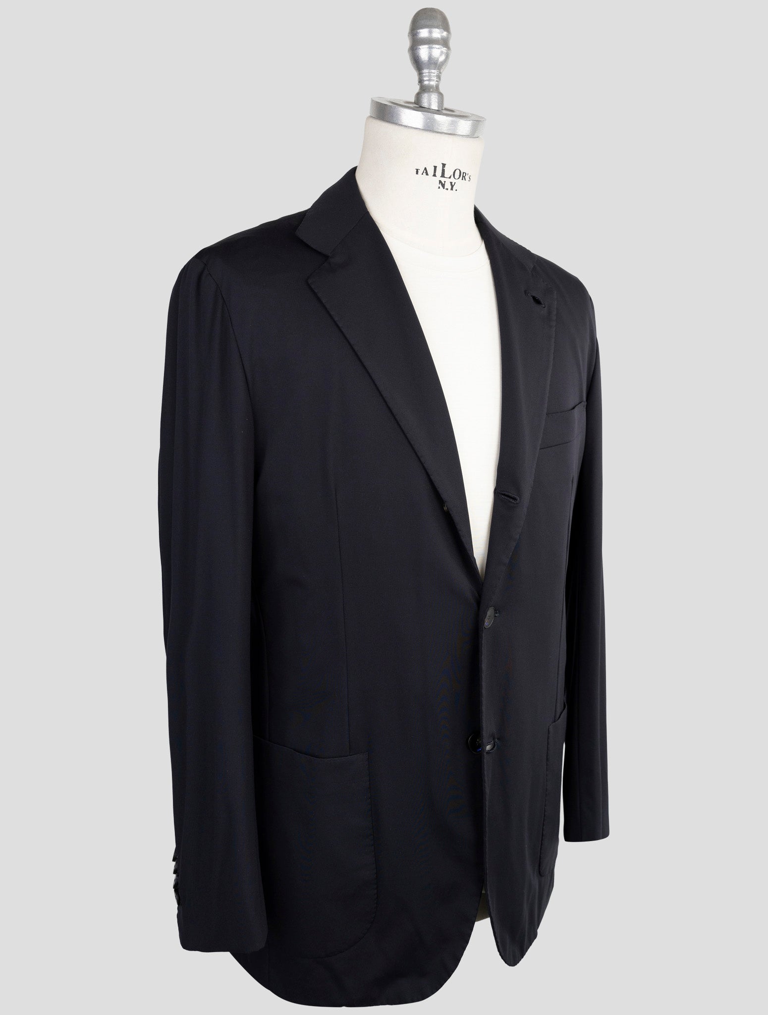 Костюм Kiton KNT Blue Stretch - итальянская полиамидная ткань