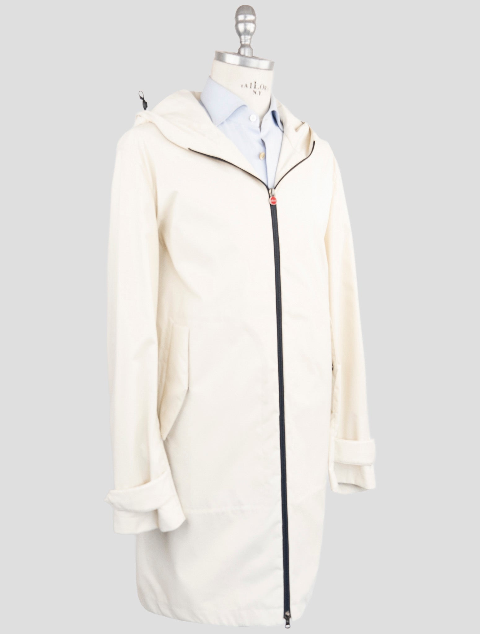 Двустороннее бежевое пальто Kiton - итальянская ручная работа PA/PL Luxury