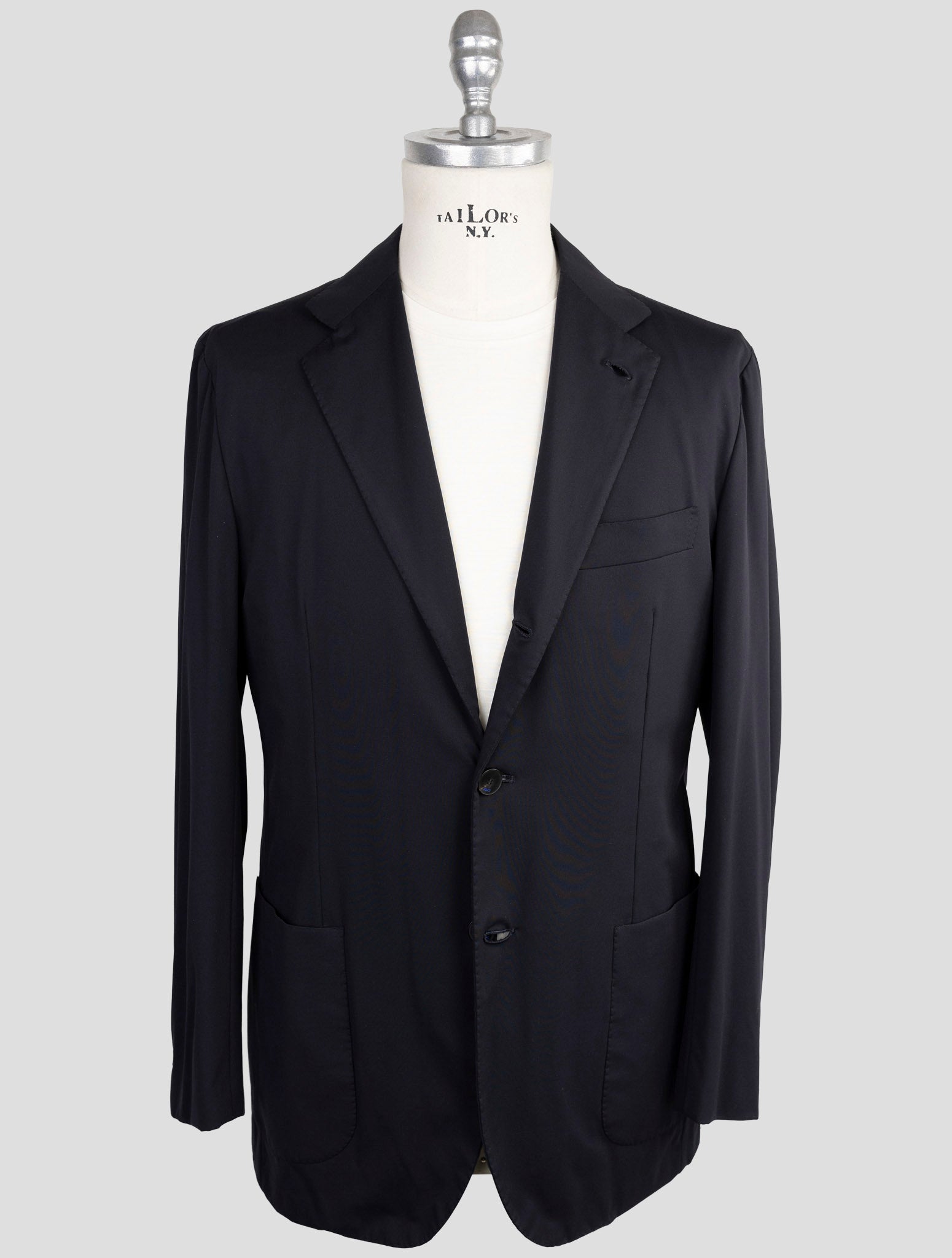 Костюм Kiton KNT Blue Stretch - итальянская полиамидная ткань