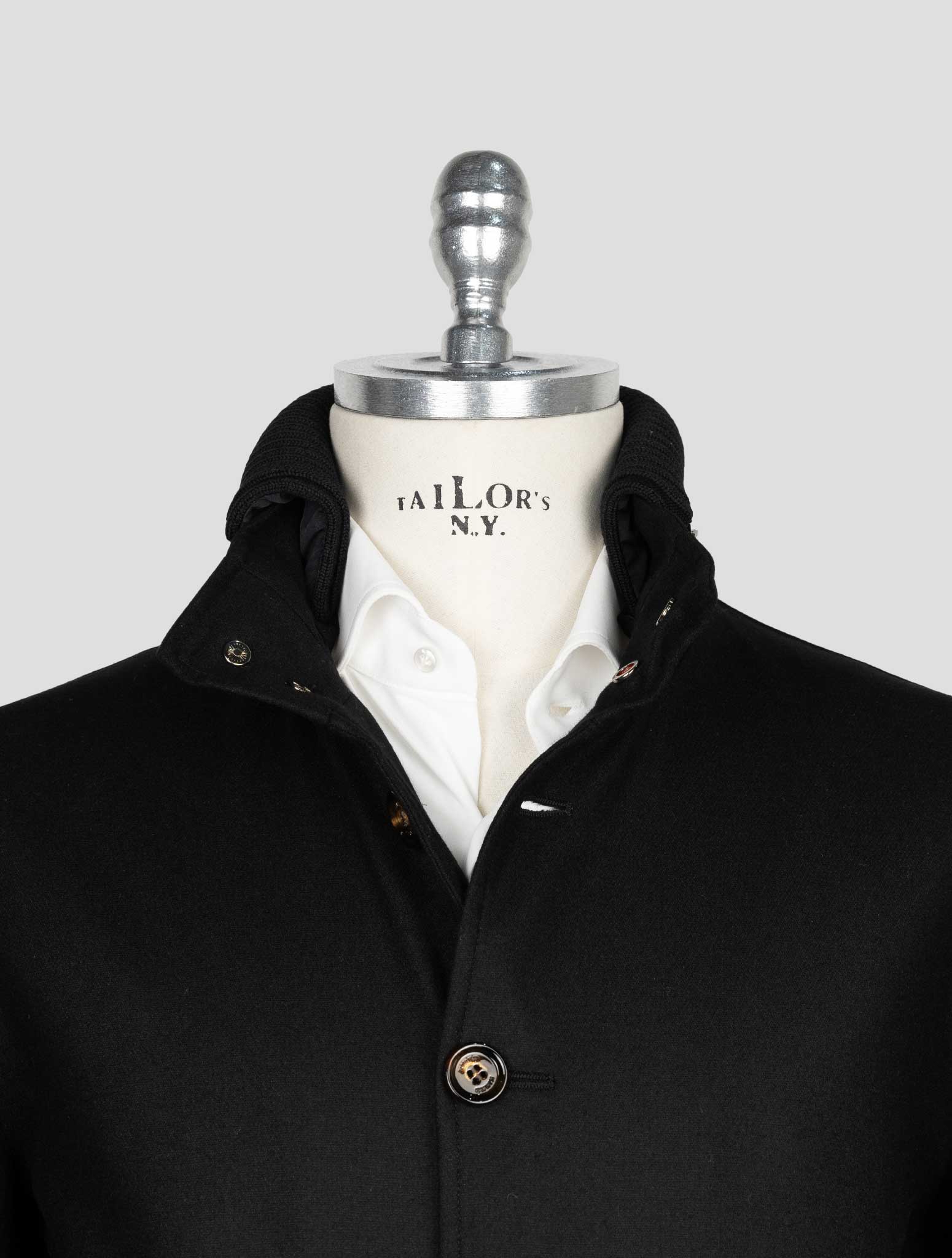 Черное кашемировое пальто Kired Pa Ea